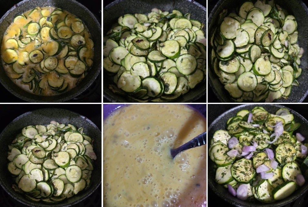 Frittata di zucchine in friggitrice ad aria: alta, dorata e pronta in ...